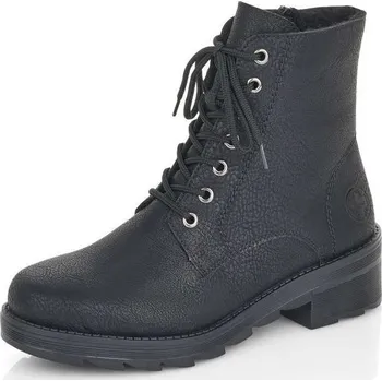 Dámské kozačky Dámská kotníková obuv RIEKER X0510-00 černá W5 41