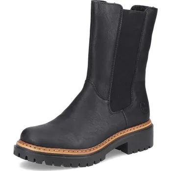 Dámské kozačky Dámská kotníková obuv RIEKER 72683-00 černá W5 41