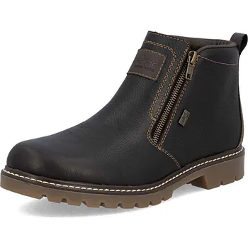 Pánská zimní obuv Pánská kotníková obuv RIEKER 39871-25 hnědá W5 42