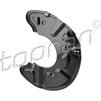 Brzdový kotouč Ochranný plech proti rozstřikování, brzdový kotouč TOPRAN 409 529