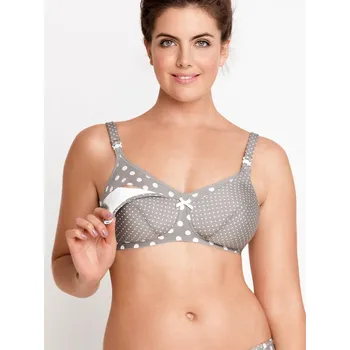 Těhotenská podprsenka Anita 5034 Polka Dot/šedá