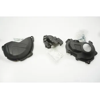 Alternátor POLISPORT sada krytu alternátoru, spojky a vodního čerpadla YAMAHA YZ 450F 15-17 (8460700001+8458400001+8484500001) barva černá (POLISPORT sada krytu alternátoru, spojky a vodního čerpadla YAMAHA YZ 450F 15-17 (8460700001+8458400001+8484500001) barva čern