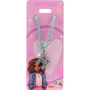 Náramek Šňůrkový náramek Top Model, písmenko "M" Nyela