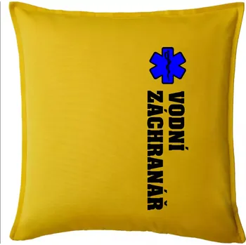 Polštář Rescue - Vodní záchranář - Polštář 50x50 - 50x50 - Pouze potah ( Žlutá )