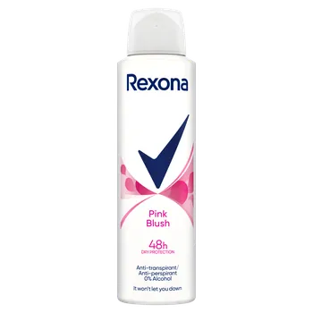 Rexona Pink Blush dámský antiperspirant, 150 ml