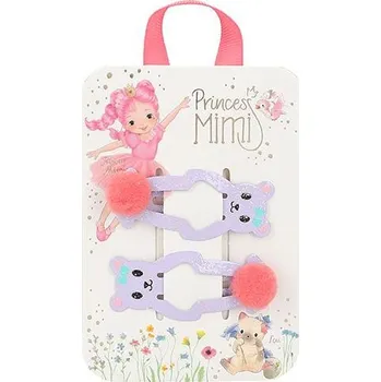 Sponky do vlasů Princess Mimi 2 ks Lila Cats