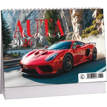 Kalendář ARIA-CARDS, s.r.o. STOLNÍ KALENDÁŘ - AUTA 2026