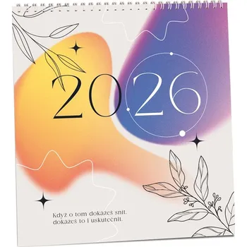 Kalendář NÁSTĚNNÝ KALENDÁŘ - CITÁTY 2026