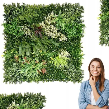 umělá květina Umělý živý plot Griny zelený 50 cm UV 1 ks