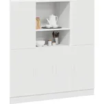 vidaXL Sada 3 kusů kuchyňských skříněk bílá kompozitní dřevo