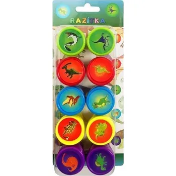 Dětské razítko Razítko 10ks dino PK60-10