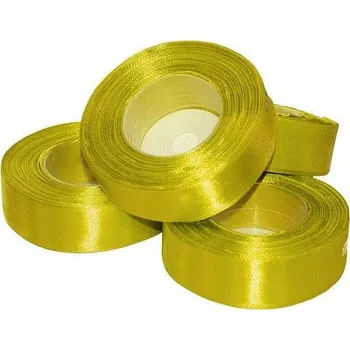 Stuha ALIGA stuha 38/32m -23 žlutá tm. hladká