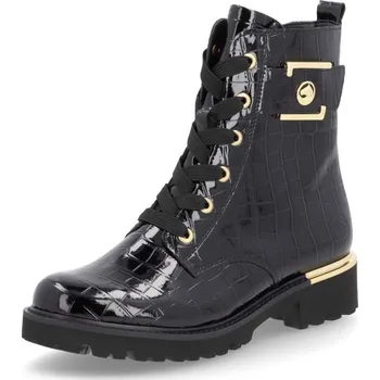 Dámské kozačky Rieker Dámská kotníková obuv REMONTE D8683-00 černá W5 38