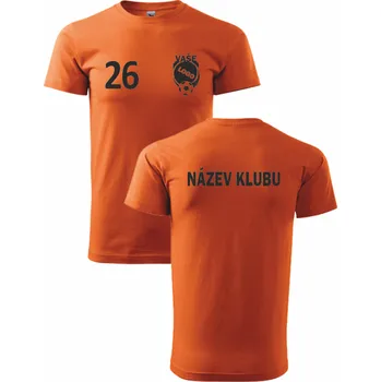 ON-DESIGN Klubová trička dětská Velikost: 134 cm/8 let, Barva: oranžová