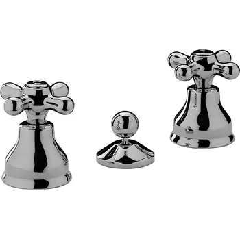 Vodovodní baterie Paffoni Batteria bidet S/A 1'1/4 IRIS Barva: Chrom IRV116CR