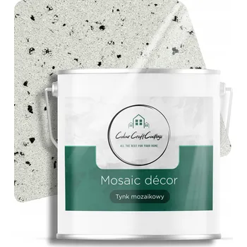 Omítka Mozaiková omítka Colour Craft Coatings M02 bílá s černou slídou 7 kg