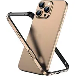 Ochranný hliníkový bumper rámeček na iPhone 16 Pro Max Barva: Pouštní titan