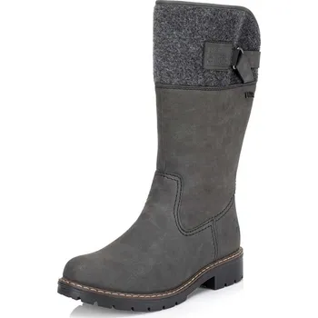 Dámské kozačky Dámské kozačky RIEKER Y9190-45 šedá W5 38