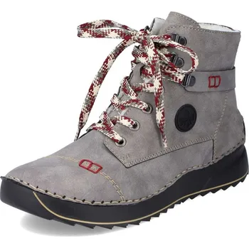 Dámské kozačky Dámská kotníková obuv RIEKER 51544-64 šedá W5 38