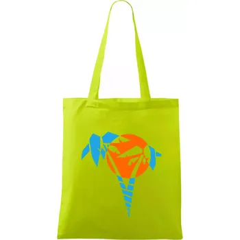 Nákupní taška Palma - Taška bavlněná - 42 x 38 cm ( Limetková )