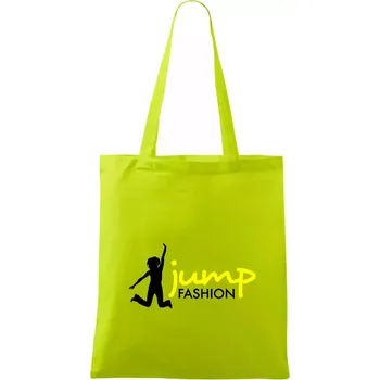 Jump fashion - Taška bavlněná - 42 x 38 cm ( Limetková )