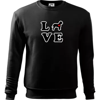 Chlapecké tričko Lagotto romagnolo LOVE - Mikina Essential dětská - 158 cm/12 let ( Černá )