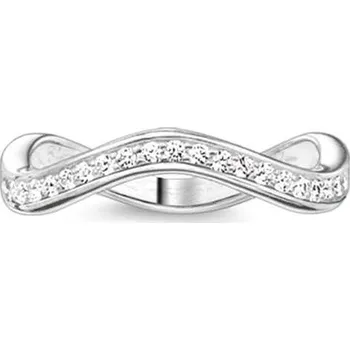 Šperk Prsten Thomas Sabo Wave TR2010-051-14- - Vlnka s bílými zirkony
