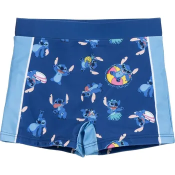 Dámské plavky Dětské chlapecké boxerkové plavky Stitch Tmavě modrá Velikost: 8 let