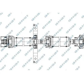 Hřídel nápravy Kloubovy hridel, pohon napravy GSP PS901825