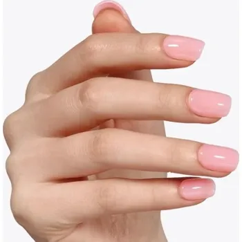 Umělé nehty UMĚLÉ NEHTY TIPSY KRÁTKÉ ČTVERCOVÉ SVĚTLE RŮŽOVÉ ČTVEREC SAMOLEPICÍ 24KS