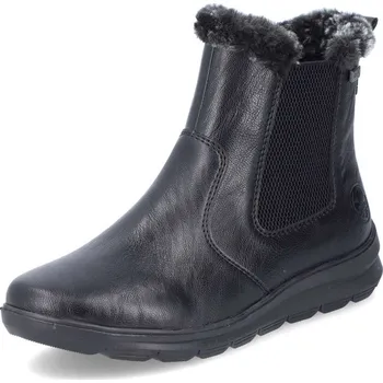 Dámská móda Dámská kotníková obuv RIEKER Z0061-00 černá W5 42