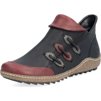 Dámské kozačky Dámská kotníková obuv RIEKER Z7582-01 černá W5 40