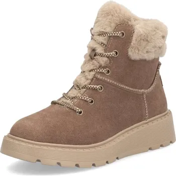 Dámské kozačky Dámská kotníková obuv RIEKER 70402-24 hnědá W5 36