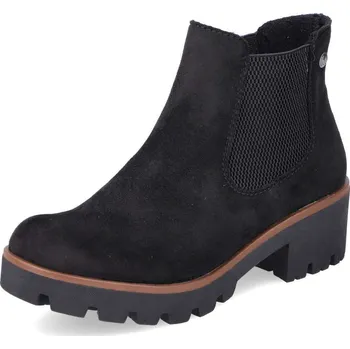 Dámské kozačky Dámská kotníková obuv RIEKER 79265-00 černá W5 40