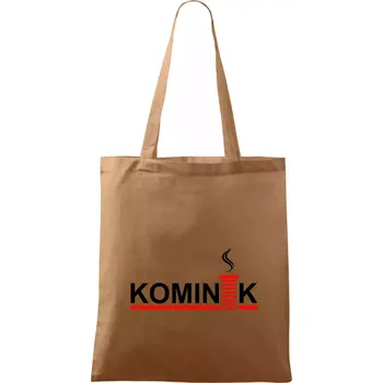 Nákupní taška Kominík - Taška bavlněná - 42 x 38 cm ( Cappuccino )