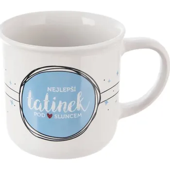 Hrnek porcelán NEJLEPŠÍ TATÍNEK 0,34 l O0583