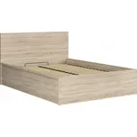 TETRIX dub sonoma postel 140x200cm LOZ/140/B