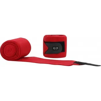 Koňské kamaše Bandáže RIDING WORLD Eco červené FULL