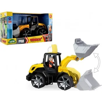 Houpací síť Lena Auto Truxx 2 - Nakladač s figurkou - 34 cm