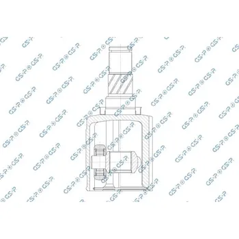 Poloosa kola Sada kloubů, hnací hřídel GSP 603479