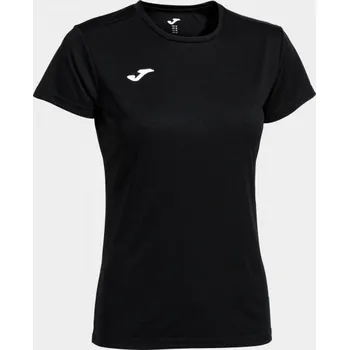 Dámské/Dívčí sportovní tričko JOMA COMBI WOMAN SHIRT BLACK S/S Velikost: S, Barva: BLACK