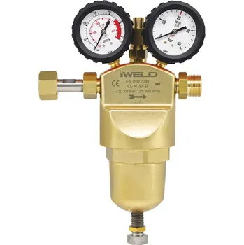 Ventil Ventil na ox / inertní plyn s vysokým průtokem IWELD. reg. 230 / 20 bar, 300 m3 / h