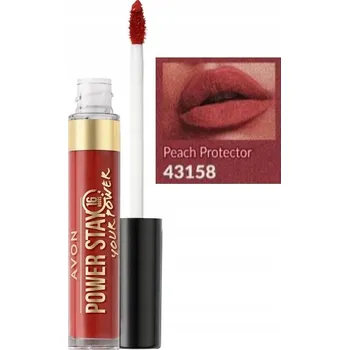 Rtěnka AVON Matná tekutá rtěnka „16 hodin” Powerstay PEACH PROTECTOR