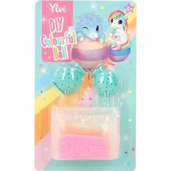 kreativní sada Sada na výrobu barevného míčku Ylvi DIY Colourful Ball, green