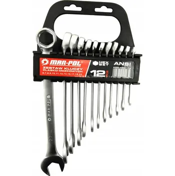 Ruční nářadí Sada očkoplochých klíčů HEX-DRIVE, 12 dílů (6–25 mm) – MAR-POL M58172