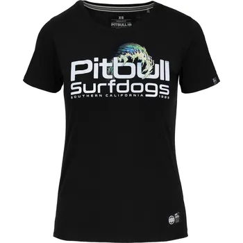 Dámská móda PitBull West Coast - dámské triko CAMINO černé XS