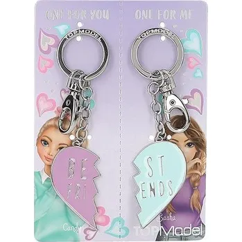 Přívěsek s karabinkou ve tvaru batůžku Top Model Candy & Sasha