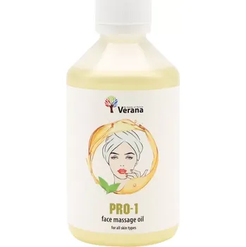 Masážní přípravek VERANA PRO-1 rostlinný masážní olej na tvář 250ml