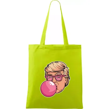 Trump gum - Taška bavlněná - 42 x 38 cm ( Limetková )