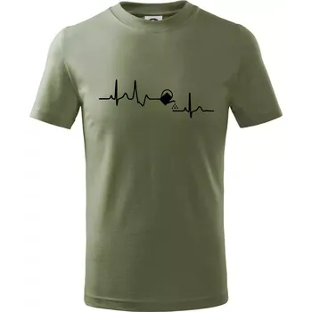 EKG zahrada - konev - Tričko dětské bavlněné - 122 cm/6 let ( Khaki )